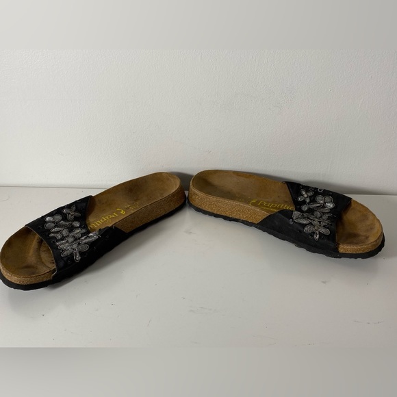 Sold♻️Papillio Birkenstock Slide Slip On Sandals Womens Size 7 - Picture 5 of 12